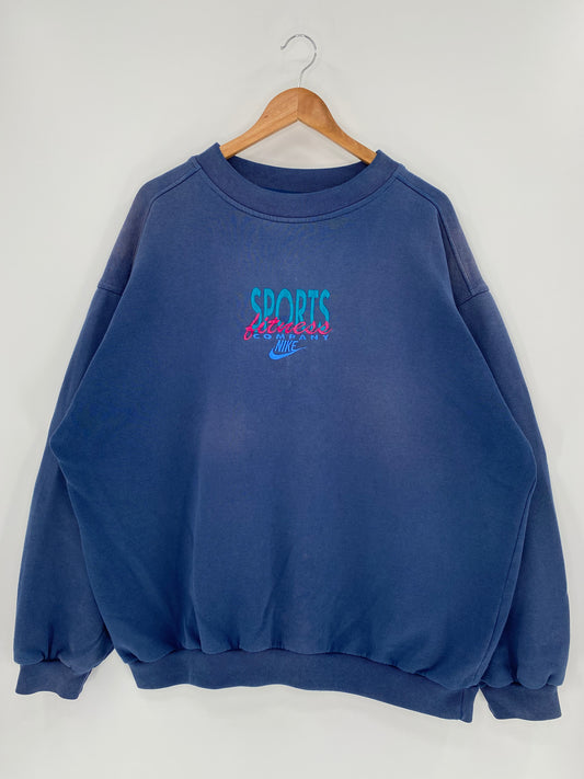90’s NIKE Size XXL Vintage Sweat- Shirt / K609