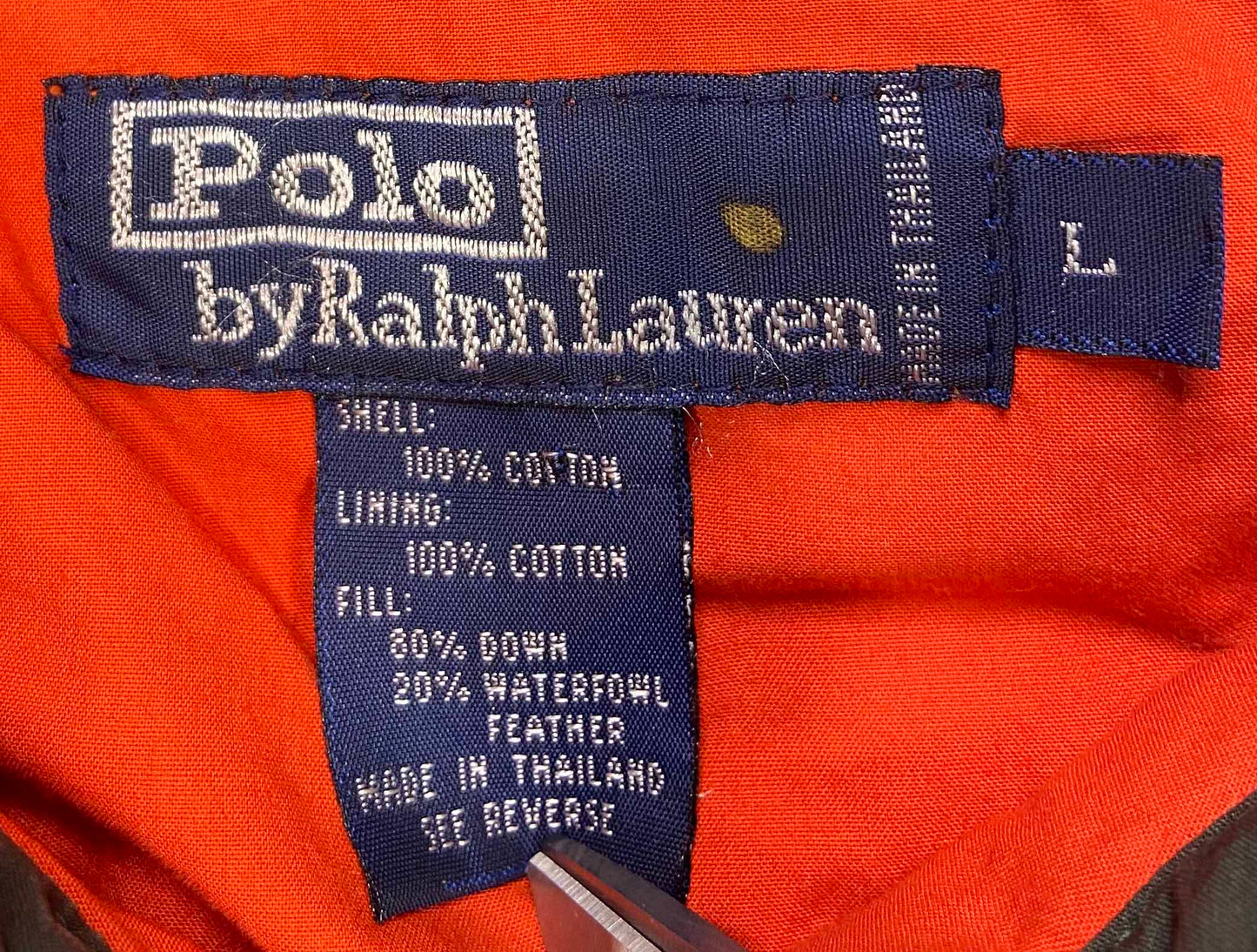 90's Polo Ralph Lauren Vintage Down Jacket / 4411