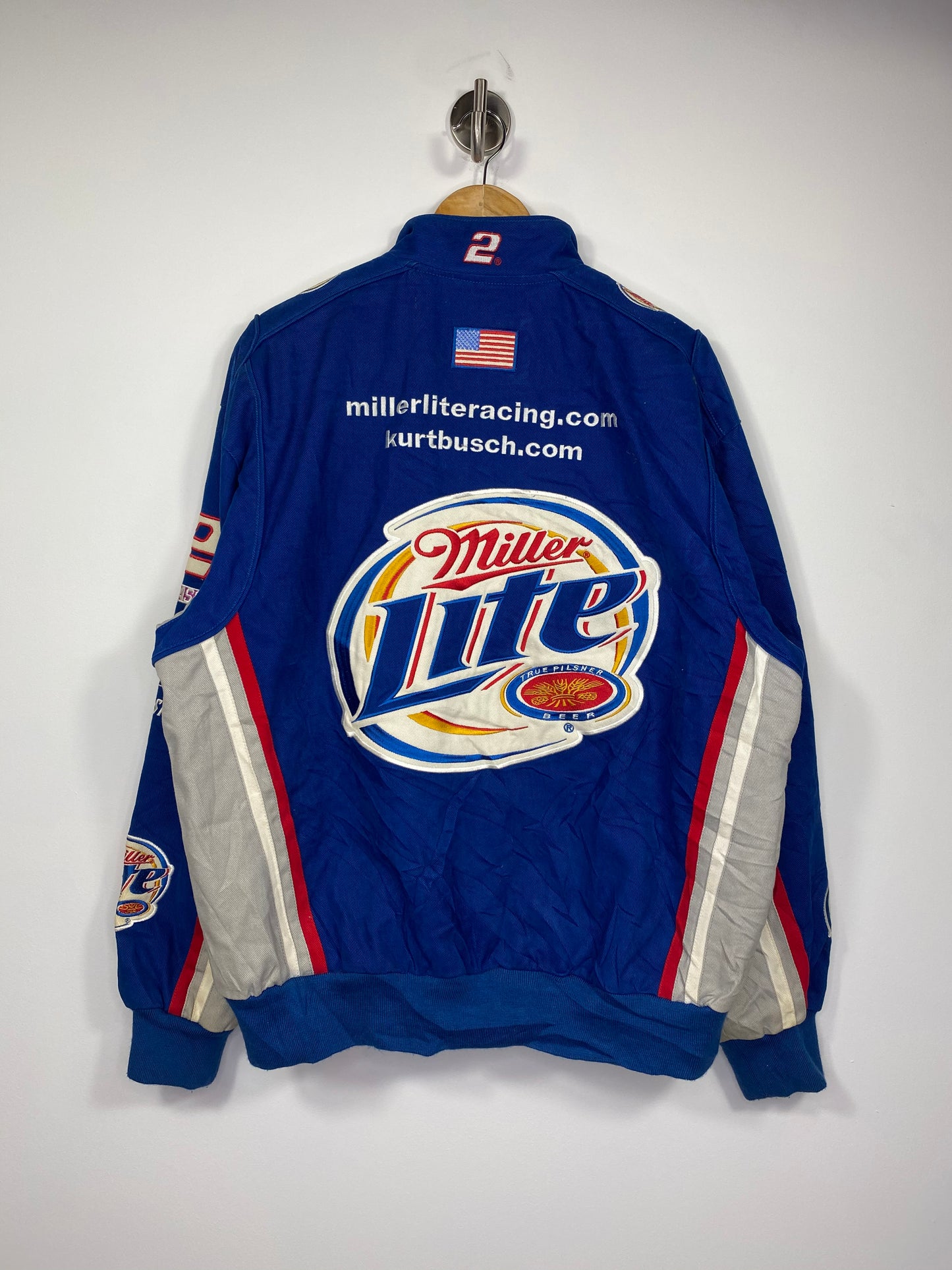 Vintage NASCAR NEXTEL JH Design Lite Racing Jacket / 4726