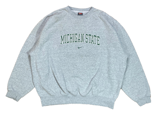 90’s Nike x Michigan State Vintage Sweat-Shirt / 4434