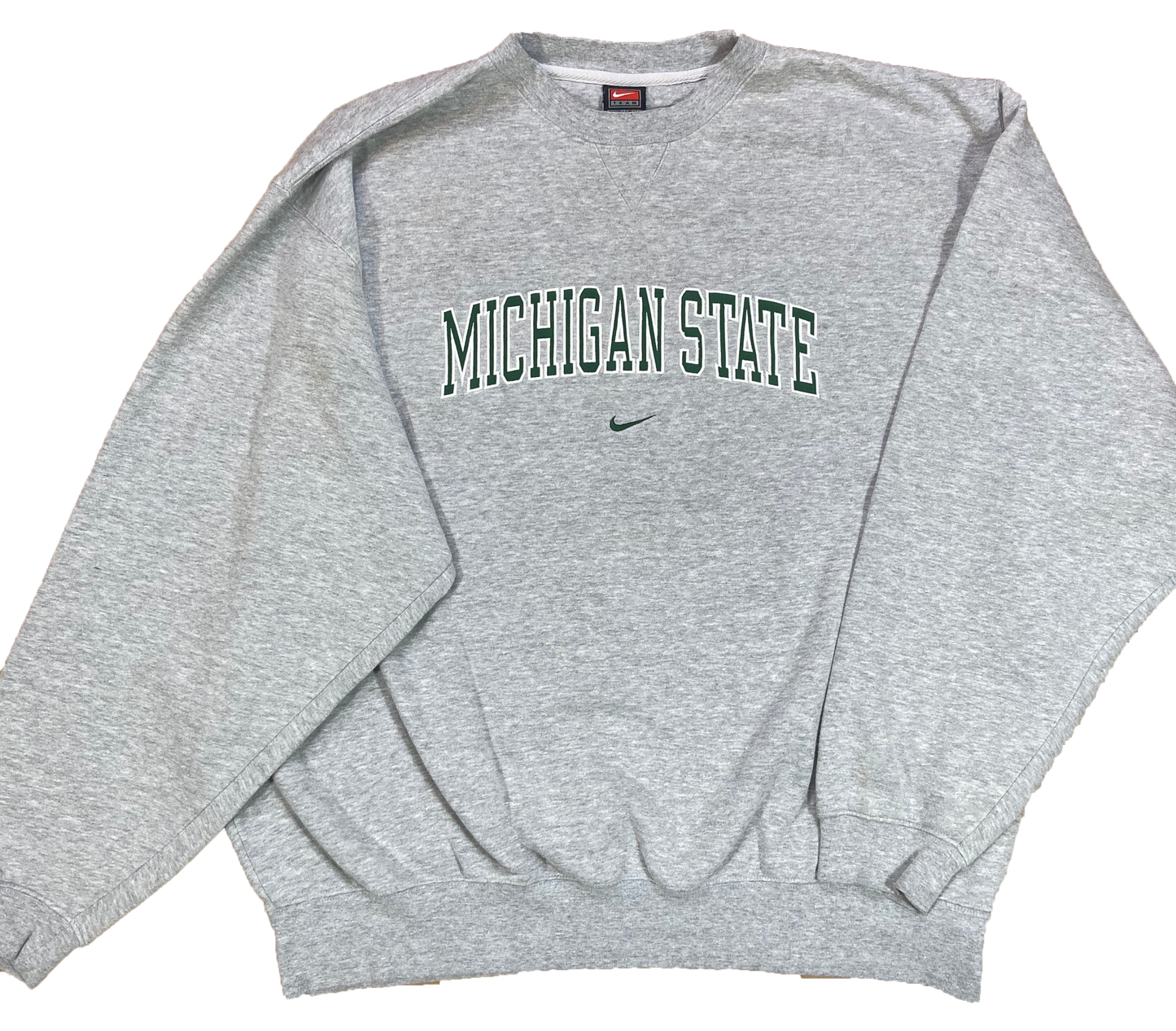 90’s Nike x Michigan State Vintage Sweat-Shirt / 4434