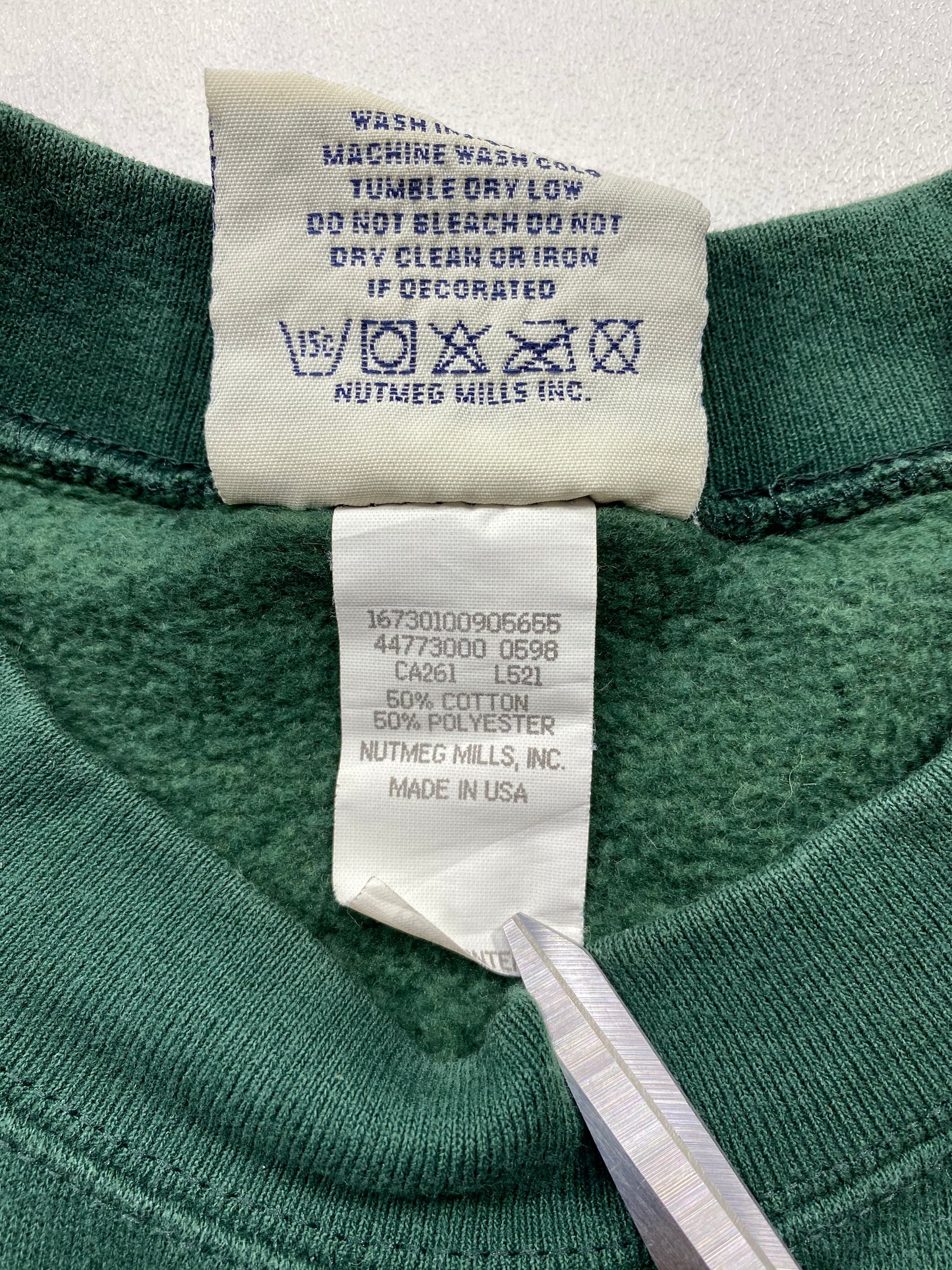 90's SEATTLE SONICS Made in USA Size L Vintage NBA Sweat-shirt / 5914