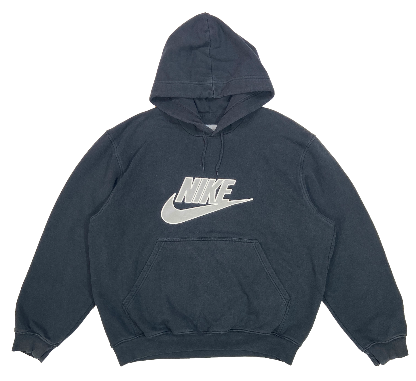 00' Nike Center Logo Vintage Hoodie Sweat-Shirt / 4455