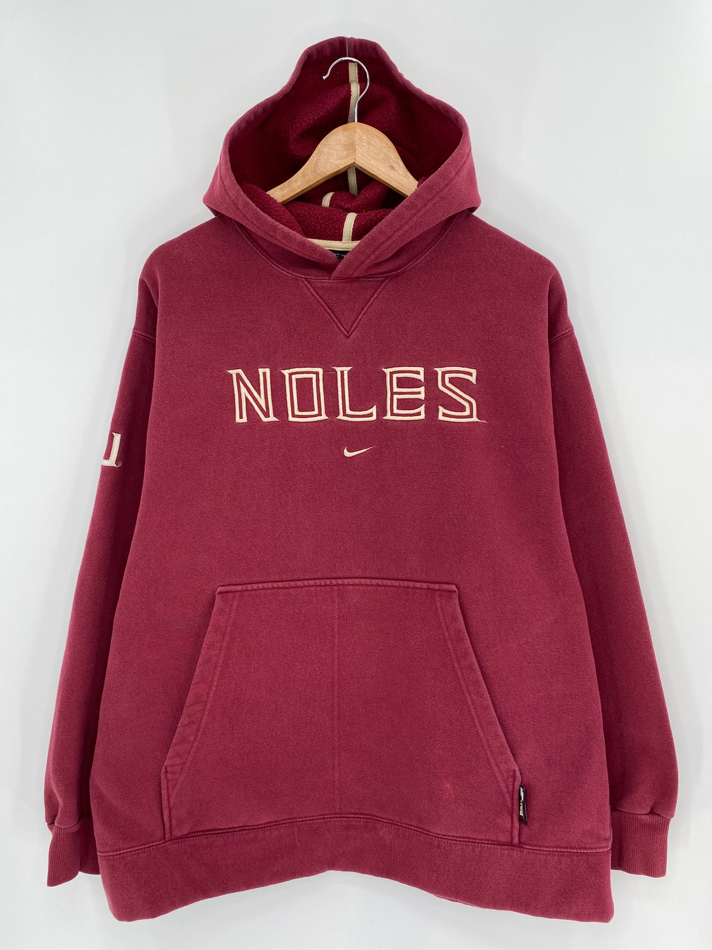 00’ NIKE NOLES Size M Vintage Hoodie Sweat-shirt / K7114