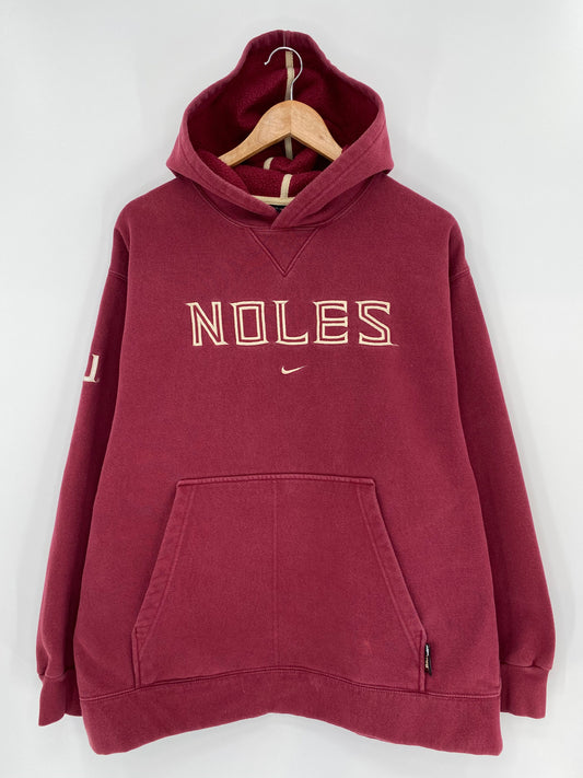 00’ NIKE NOLES Size M Vintage Hoodie Sweat-shirt / K7114