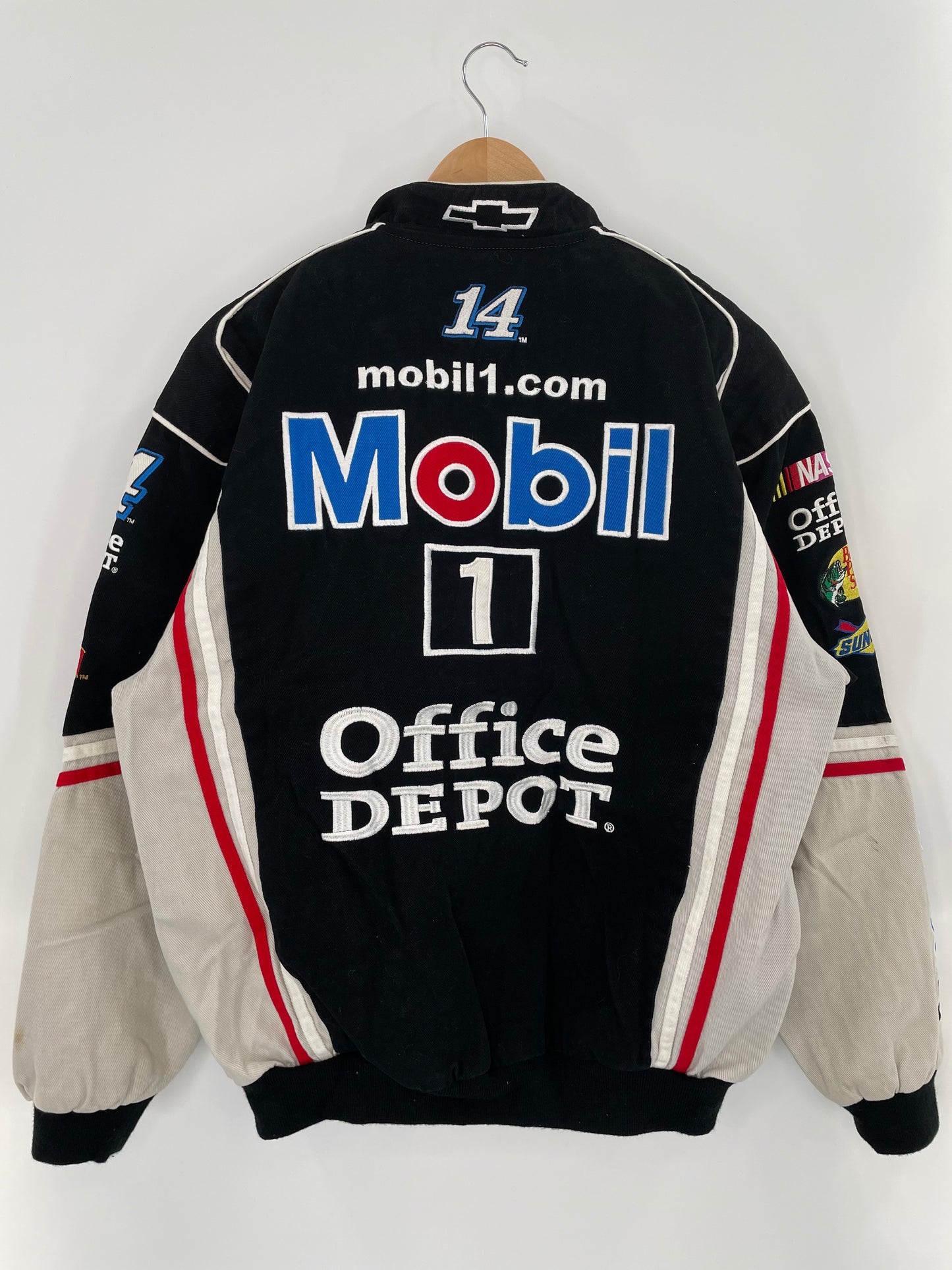 Vintage NASCAR SPRINT MOBIL Size S Racing Jacket / k2368