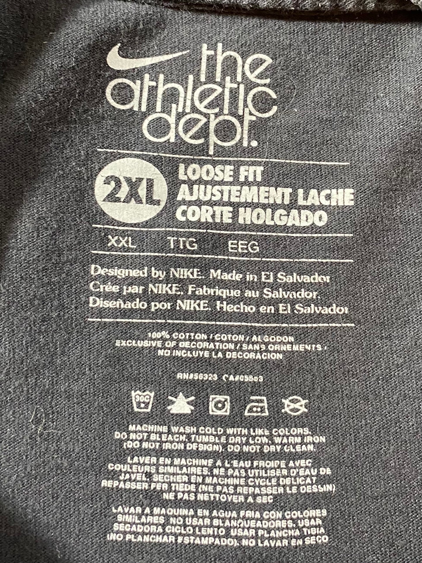 NIKE Mini Swoosh Size XXL Vintage T-shirt / 8048