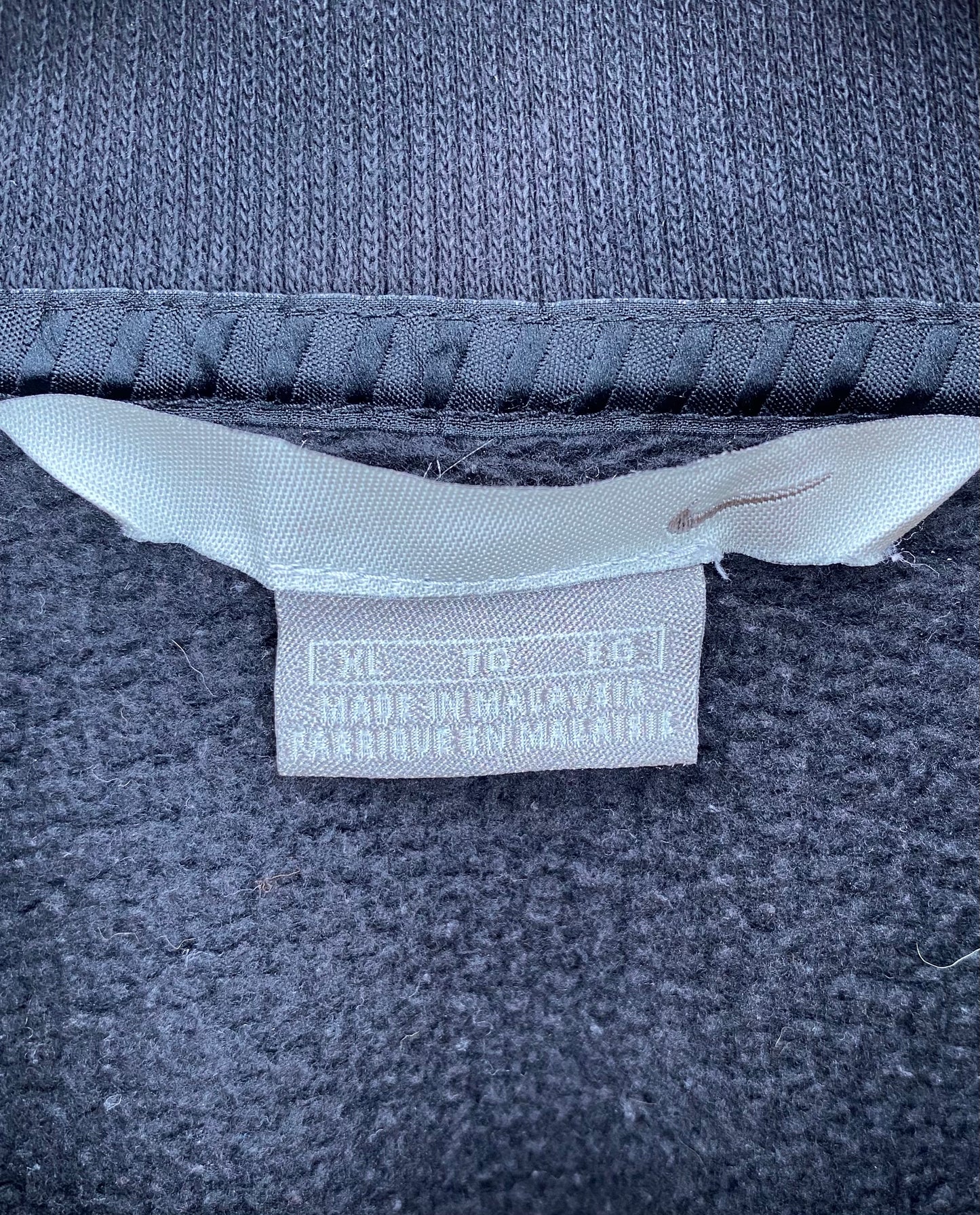 00’ NIKE Size XL Vintage Half-zip Sweat-shirt / 7230