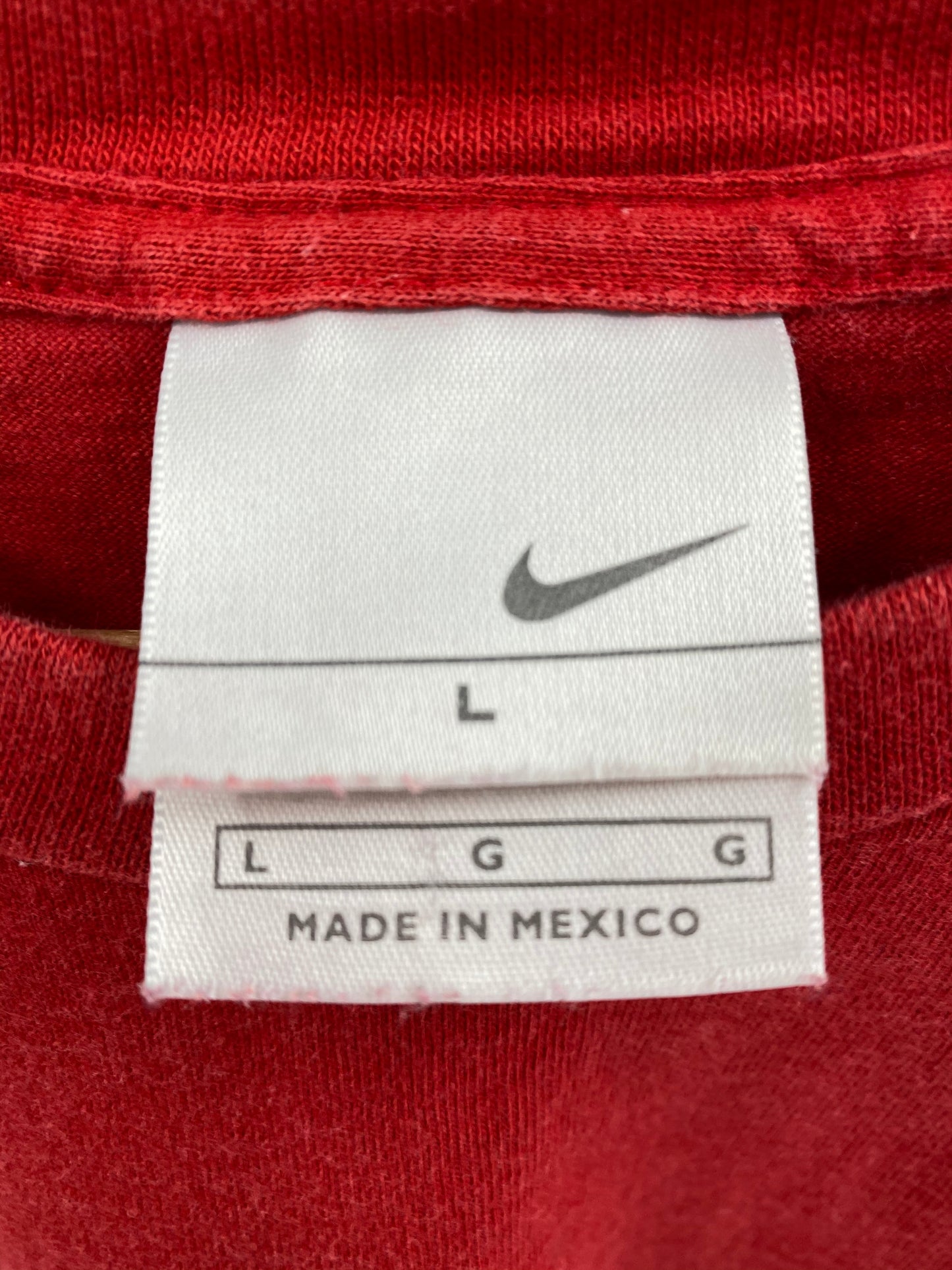 90’s NIKE Mini Swoosh Size L Vintage T-shirt / 7425