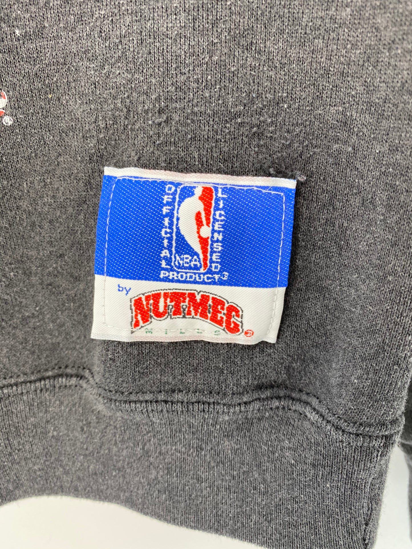 90’s CHICAGO BULLS Jordan Size No Tag (Approx. L) Vintage Sweat-shirt / 7642