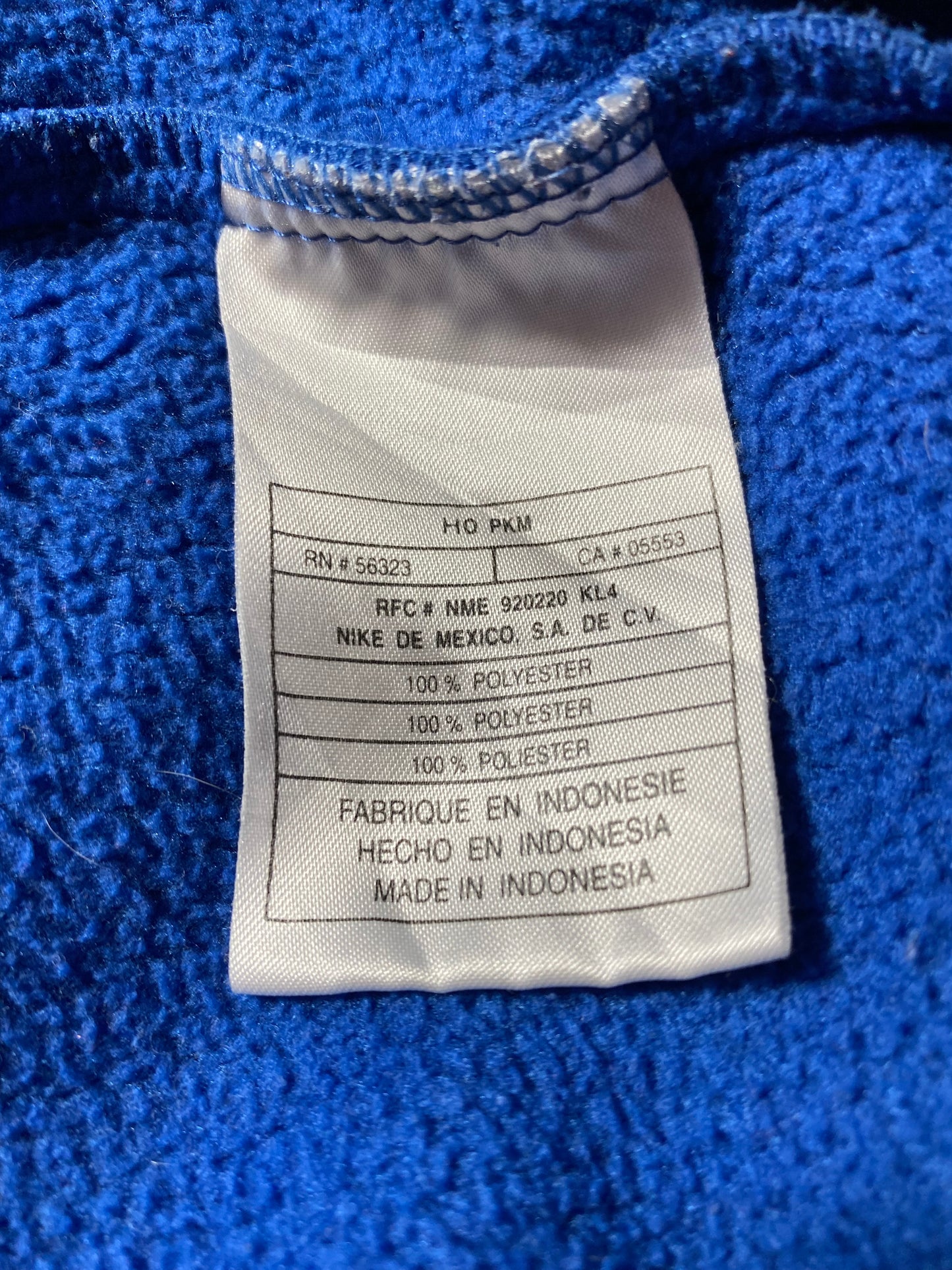 00' NIKE Size XXL Vintage Hoodie Fleece-Shirt / k1308