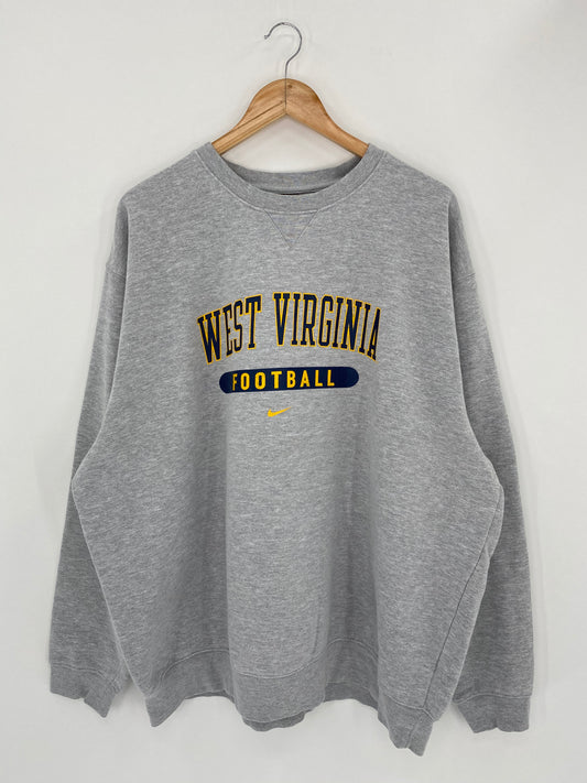 00’ NIKE WEST VIRGINIA Size XXL Vintage Sweat-Shirt / 5363
