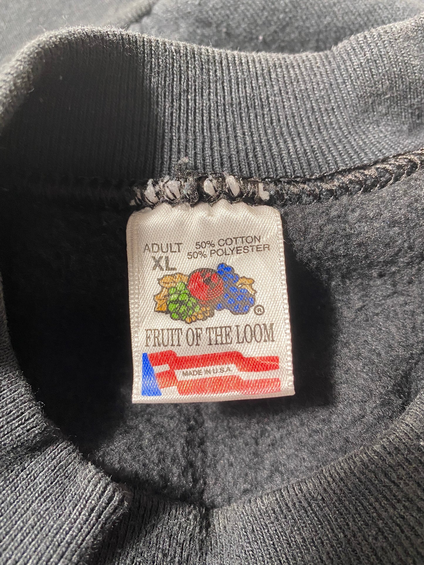 1986' THE PHANTOM OF THE OPERA Made in USA Size XL Vintage Sweat-Shirt / K4011