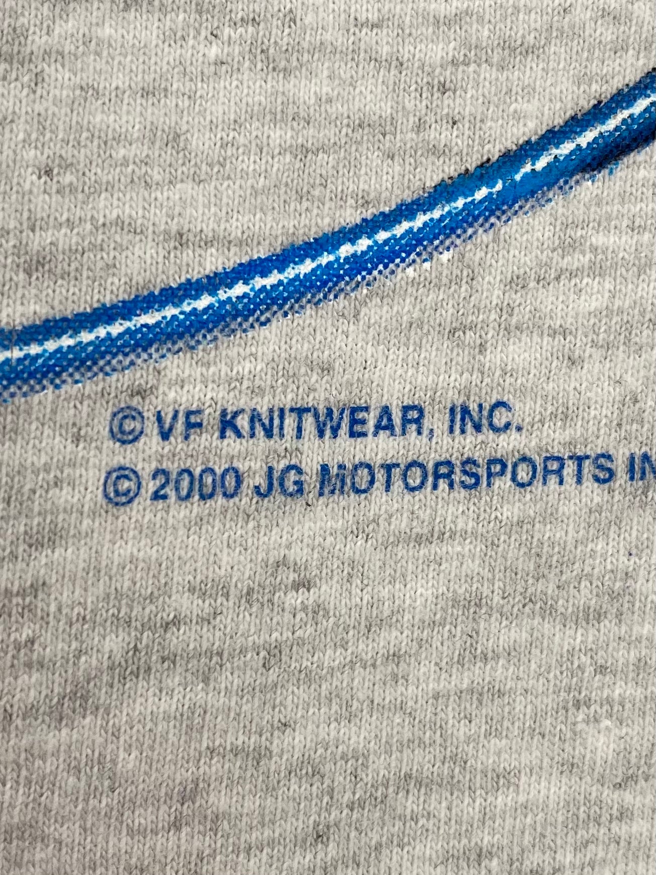 2000 DU PONT JEFF GORDON Size XXL Vintage Racing T-Shirt / 9461