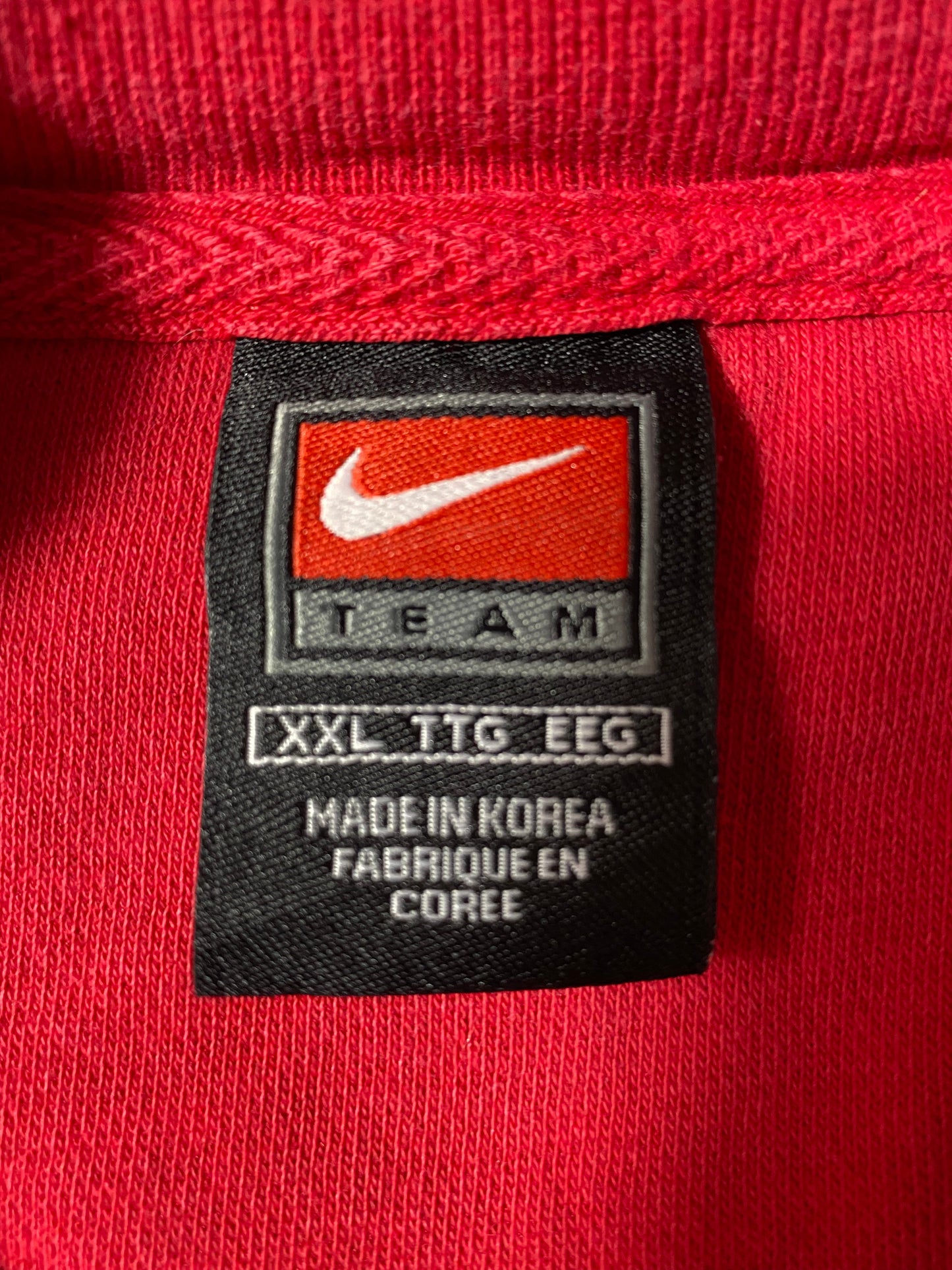 00's NIKE INDIANA UNIVERSITY Size XXL Vintage College Sweat-Shirt / A5524