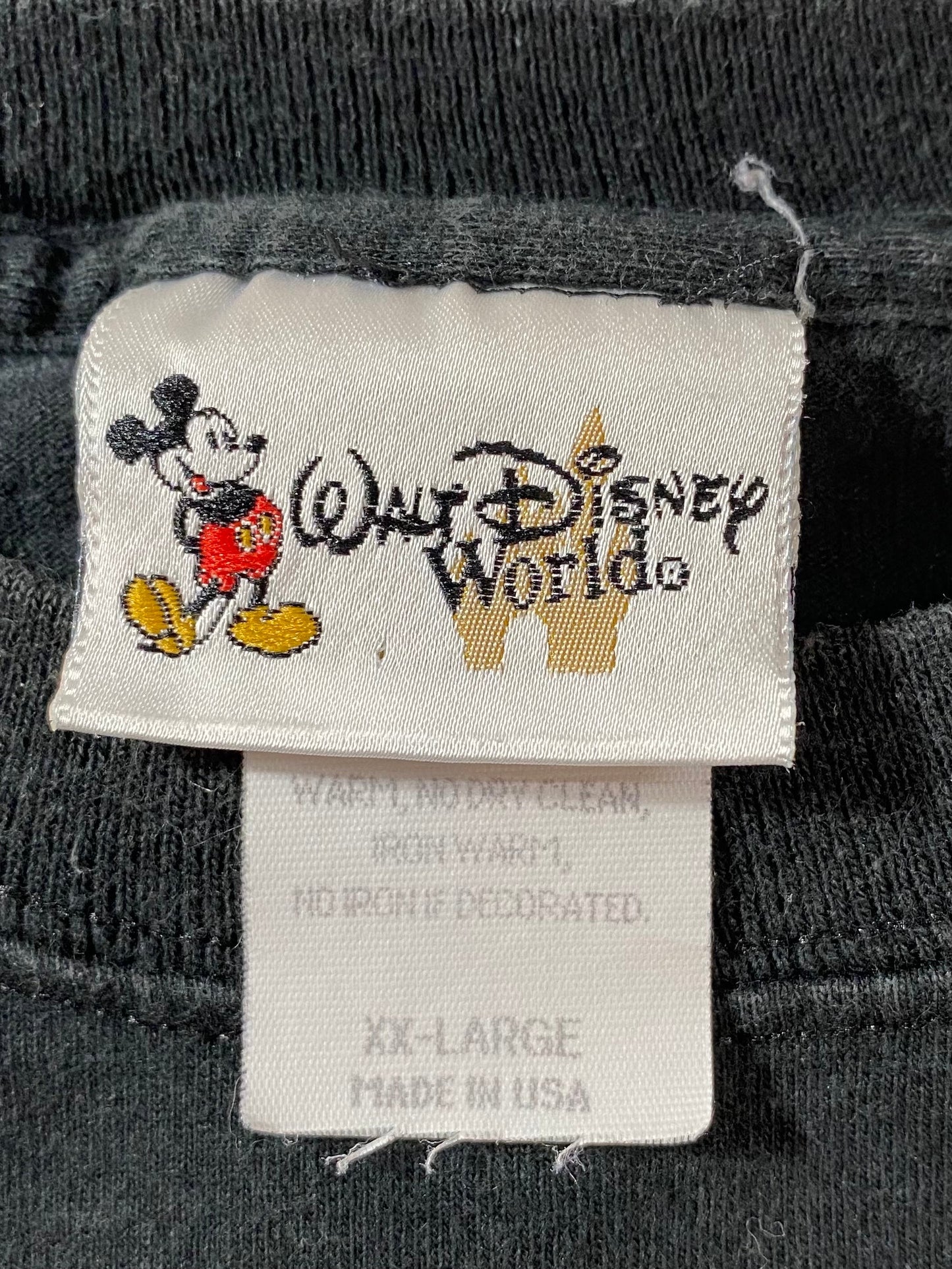 00’ DISNEY ANIMAL KINGDOM TIGGER Made in USA Size XXL Vintage T-Shirt / K7392