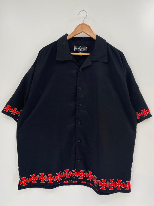 Vintage CLUB SHIRT Size XXL Short sleeve shirt / A4213