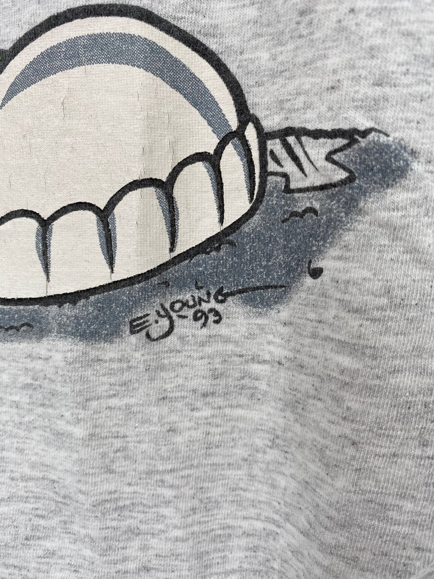 90's BUGLE BOY Made in USA Size L Vintage T-Shirt / k494