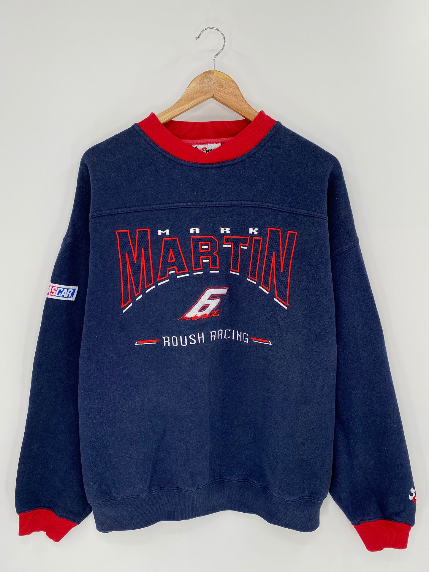 NASCAR Racing MARK MARTIN Size XL Vintage Sweat-shirt / 9267