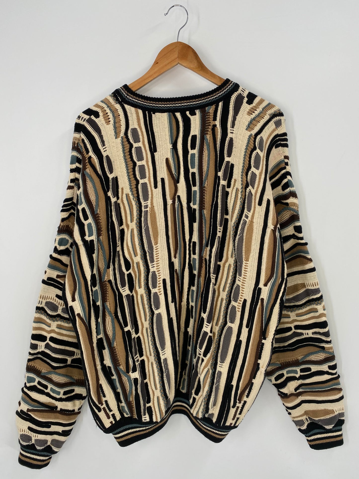 Vintage 3D COOGI Style Size XXL Knit Sweater / A6720