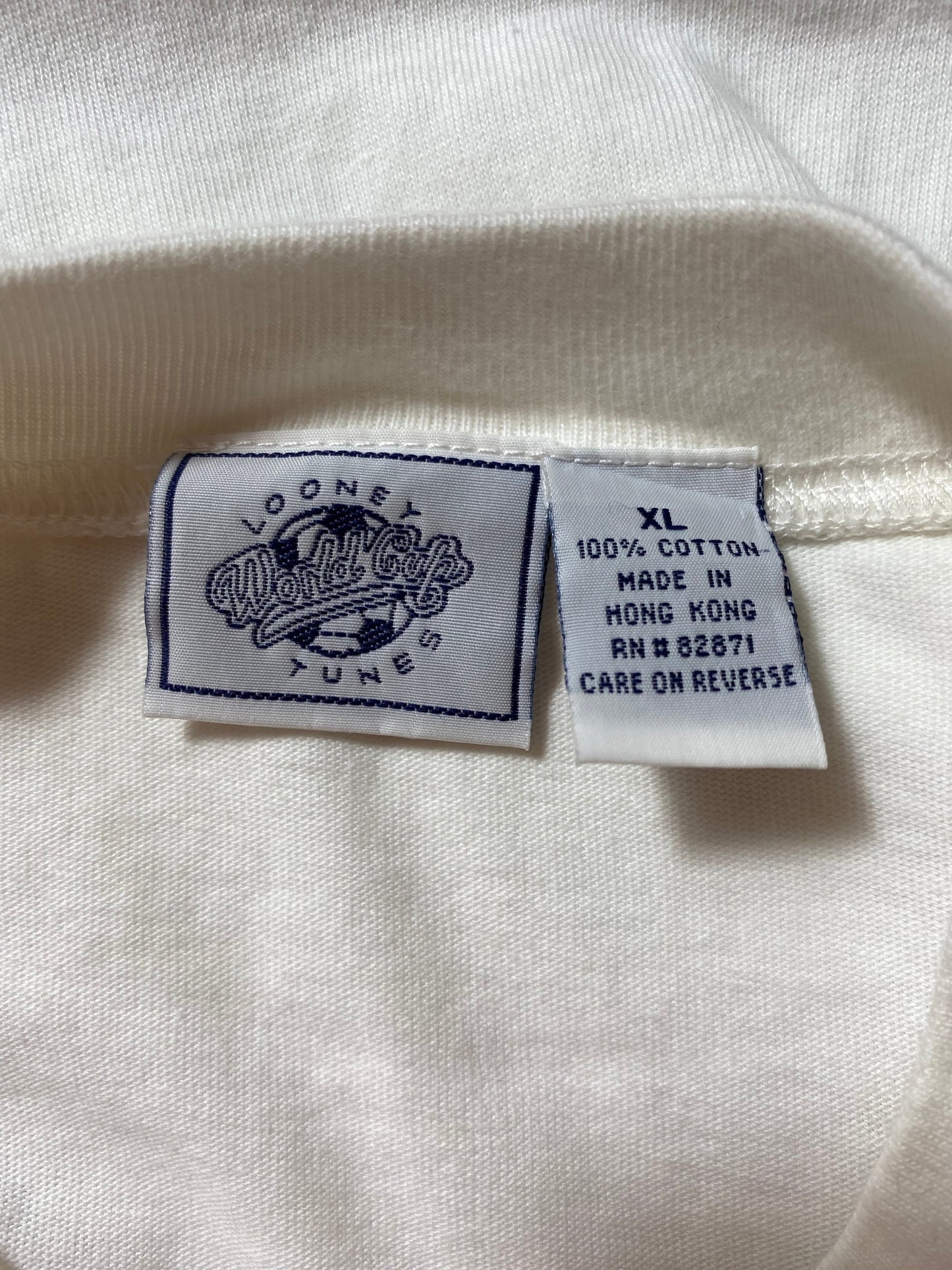 1994 LOONEY TUNES Size XL Vintage T-Shirt / A2008