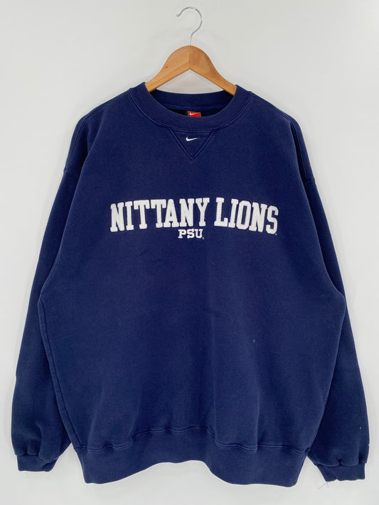 00’ NIKE NITTANY LIONS PSU Size L Vintage Sweat shirt / 9620