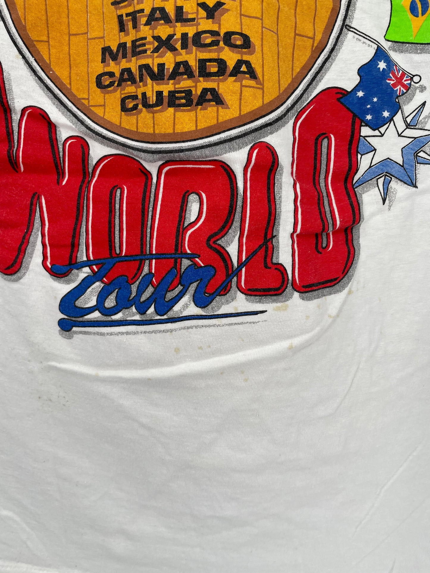 1992 USA BASKETBALL Dream Team Size M Vintage NBA T-SHIRT / K1847
