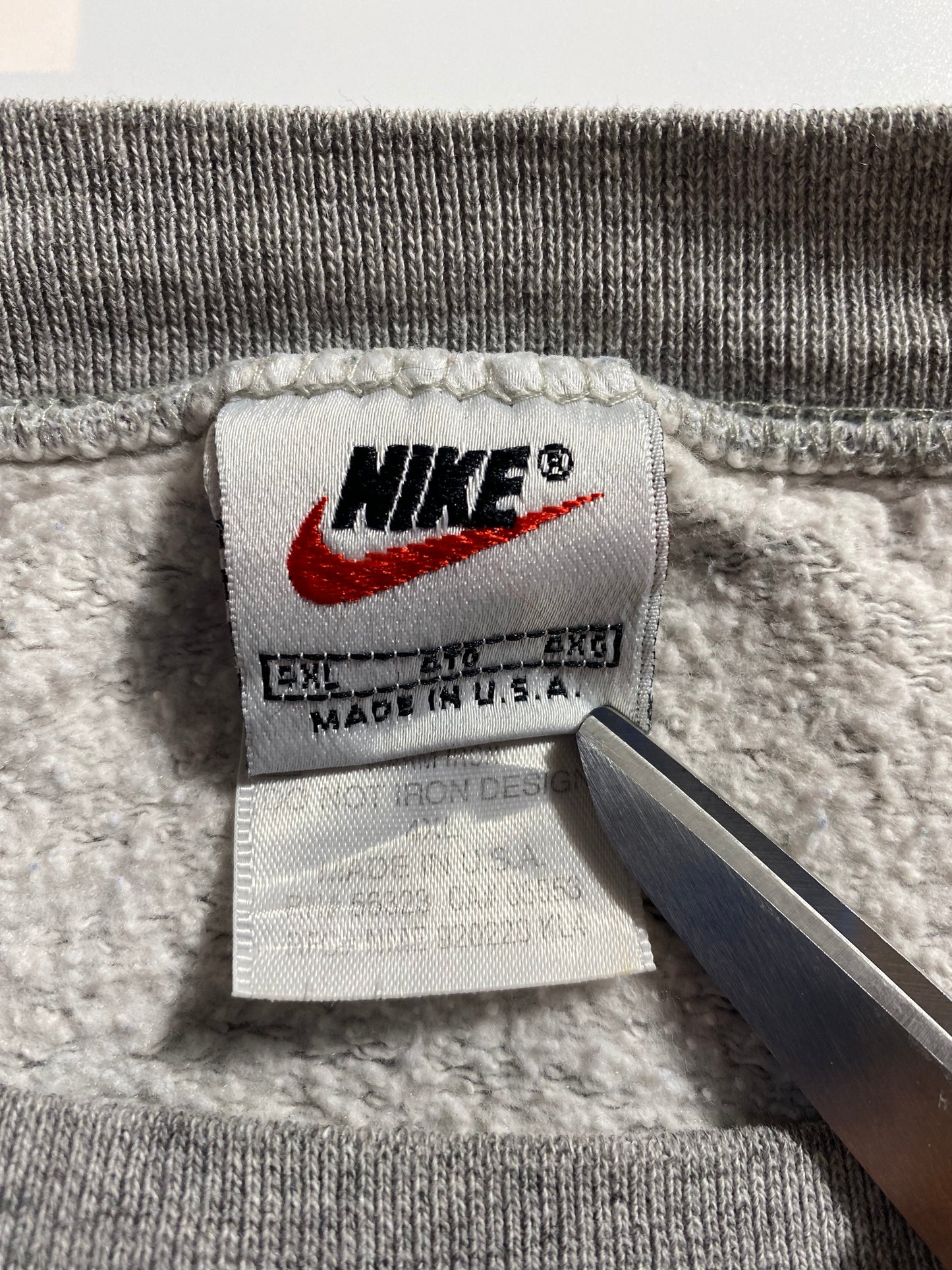 90’s NIKE Made in USA Size XXXXL Vintage Sweat-shirt / E4989S
