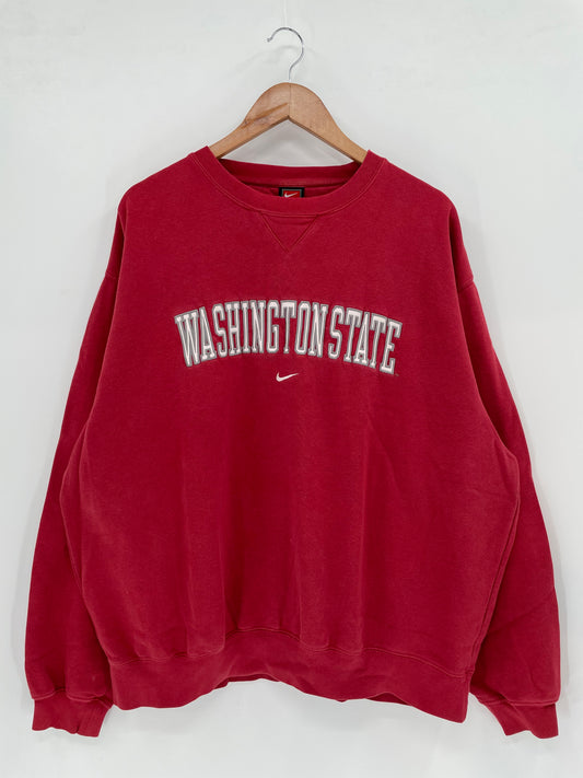 00’ NIKE WASHINGTON Size XL Vintage Sweat-shirt / K1720
