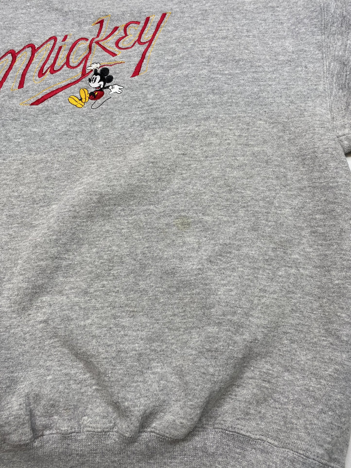 90's Disney Mickey Made in USA Size L Vintage Sweat-Shirt / K4859