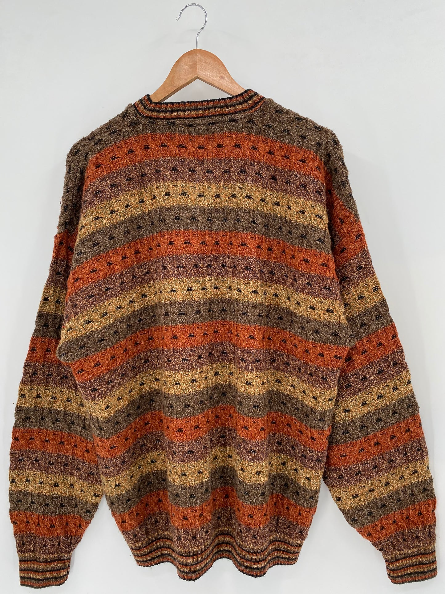 Vintage 3D COOGI- Style Made in USA Size XXL Knit Sweater / K3479