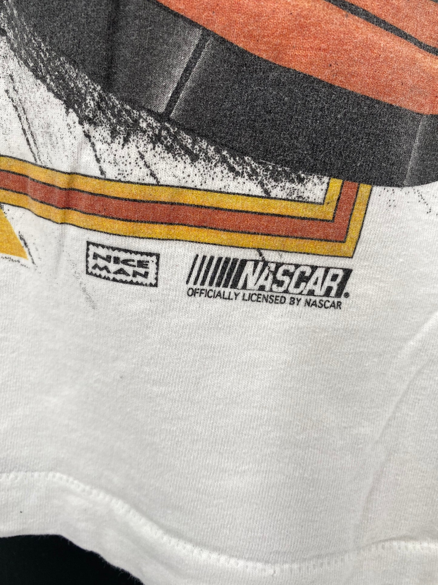 1995 NASCAR x LOONEY TUNES TAZ No tag Approx. Size XL Vintage Racing T-Shirt / K1953
