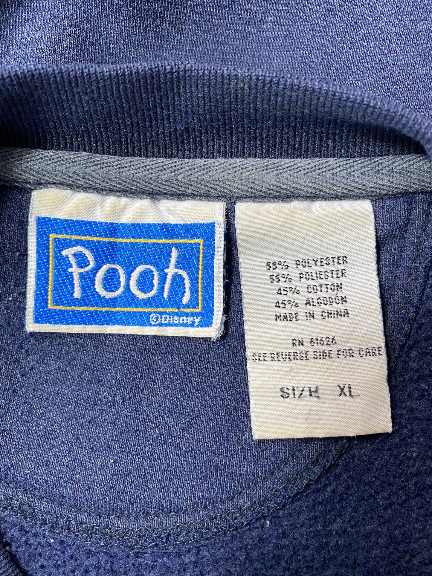 00' DISNEY TIGGER Size XL Vintage Sweat-shirt / K3128