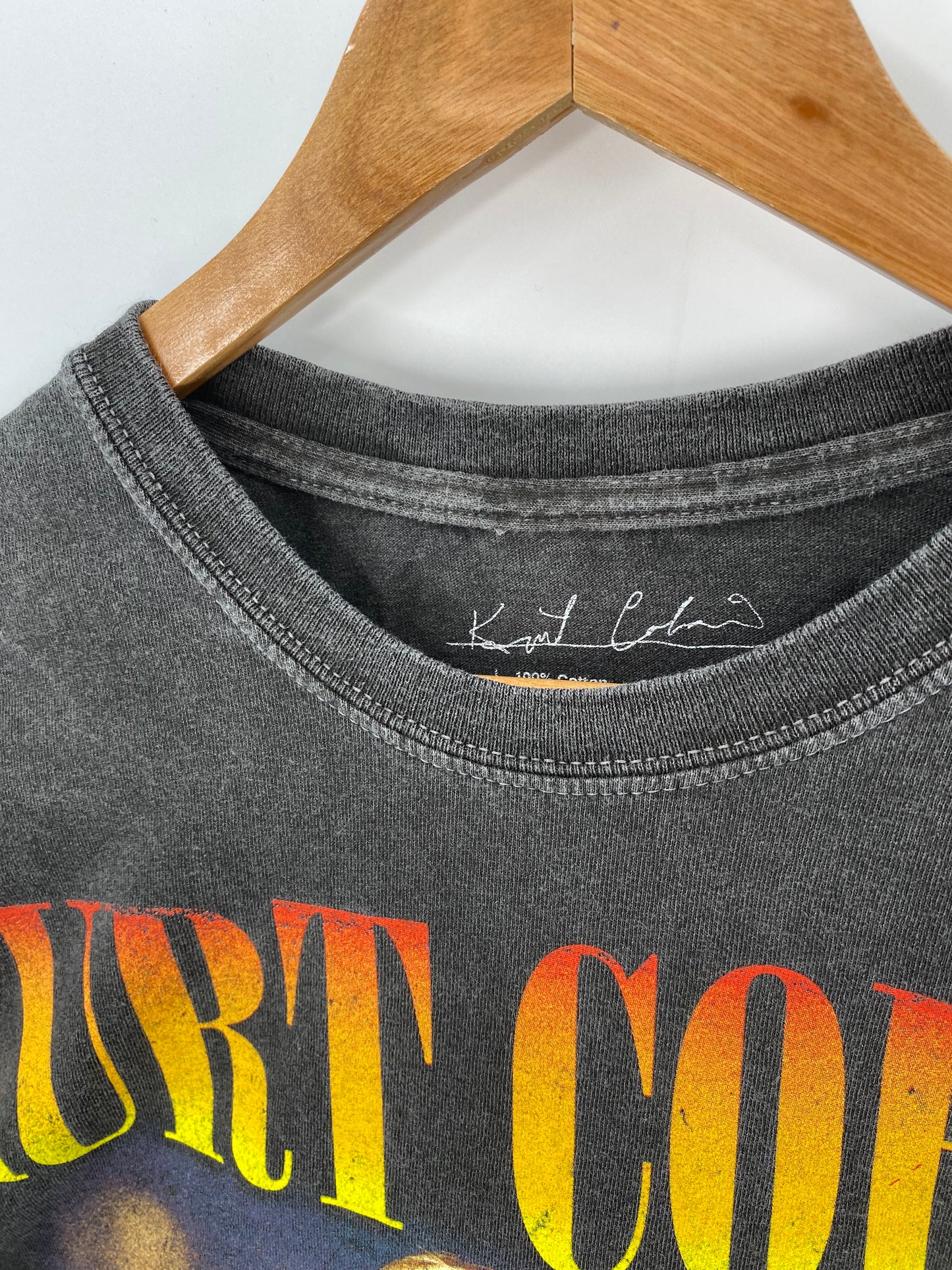 Vintage KURT COBAIN Size Onesize (Approx.XL) Vintage T-Shirts / K1219
