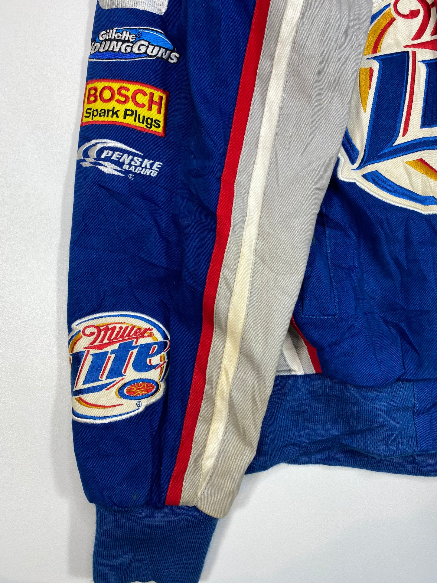 Vintage NASCAR NEXTEL JH Design Lite Racing Jacket / 4726
