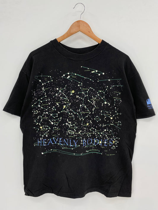 1992 HEAVENLY BODIES x MCDONALD Made in USA Size L Vintage T-Shirt  / A4941