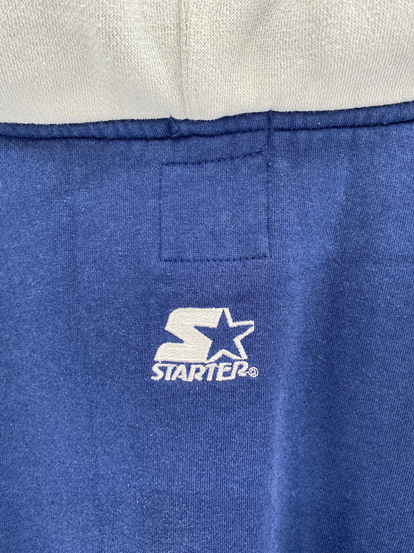 90’s STARTER x GEORGETOWN Size XL Double Hoodie Sweat shirt / K3418