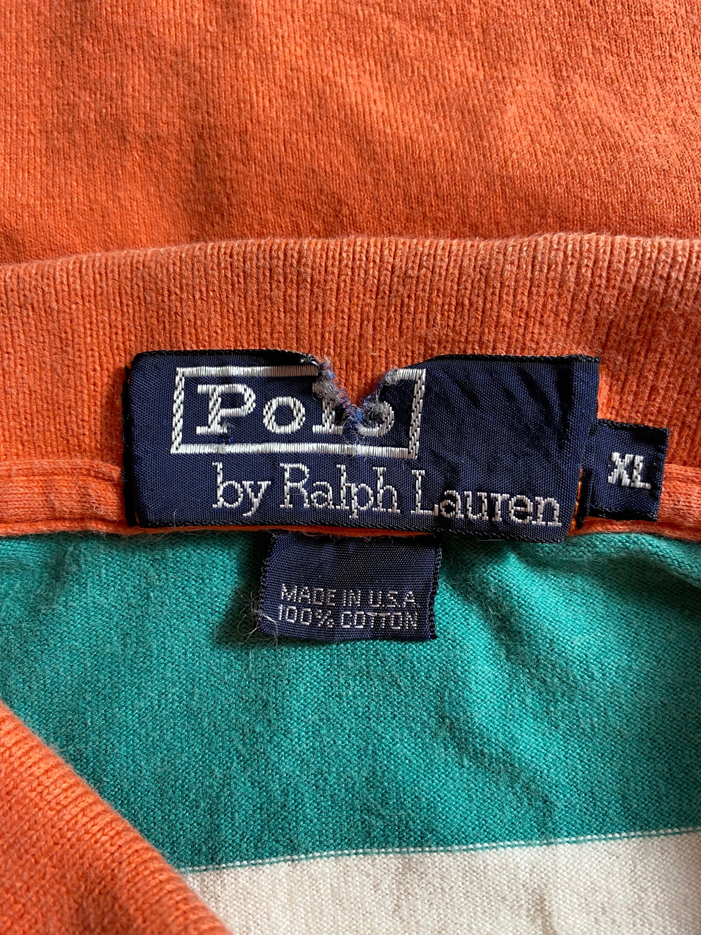 90’s POLO RALPH LAUREN Size XL Vintage Polo-Shirt / A7785