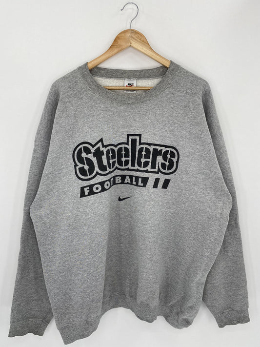 90’s NIKE x NFL SETTLERS Made in USA Size XL Vintage Sweat-Shirt / K4768