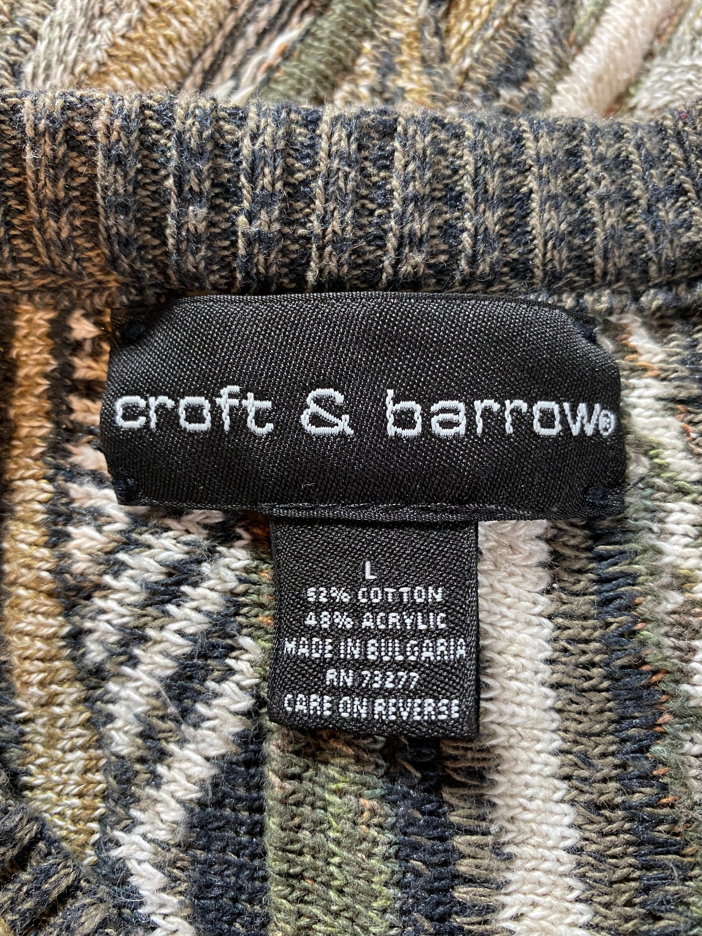 Vintage 3D COOGI Style Size L Knit Sweater / A6719