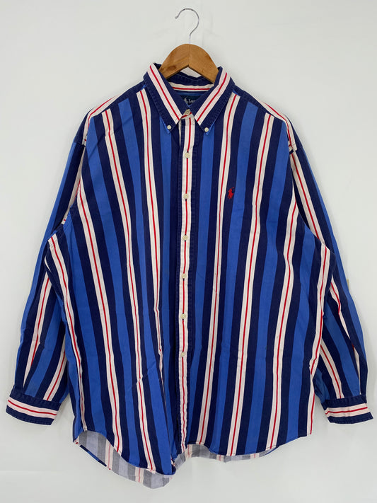 90’s POLO RALPH LAUREN Size XL Vintage Shirt /K3543