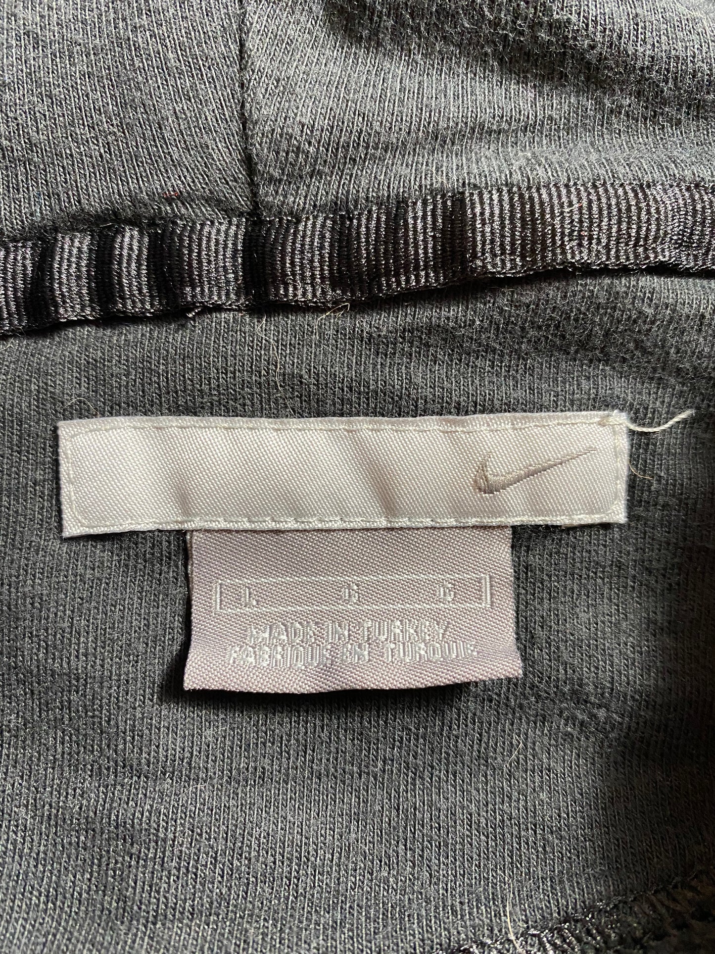 00’ NIKE Size L Vintage Hoodie Half-zip Sweat-shirt / 8613