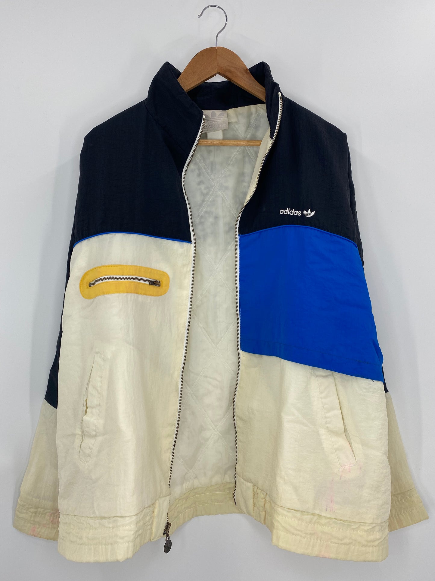 90’s ADIDAS Size No Tag (Approx.L) Nylon-Jacket / K4060