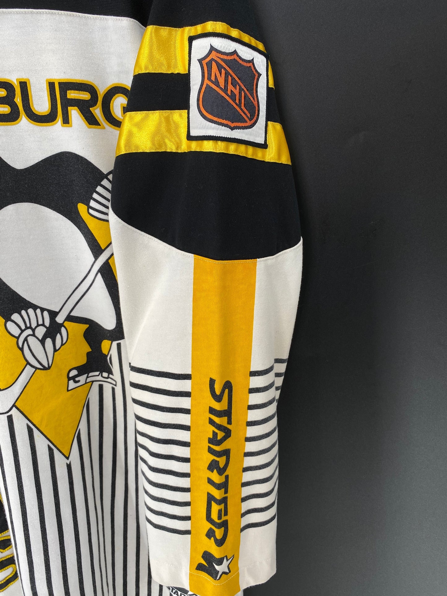 90’s STARTER PITTSBURGH PENGUINS Size XL Vintage NHL T-Shirt / E506