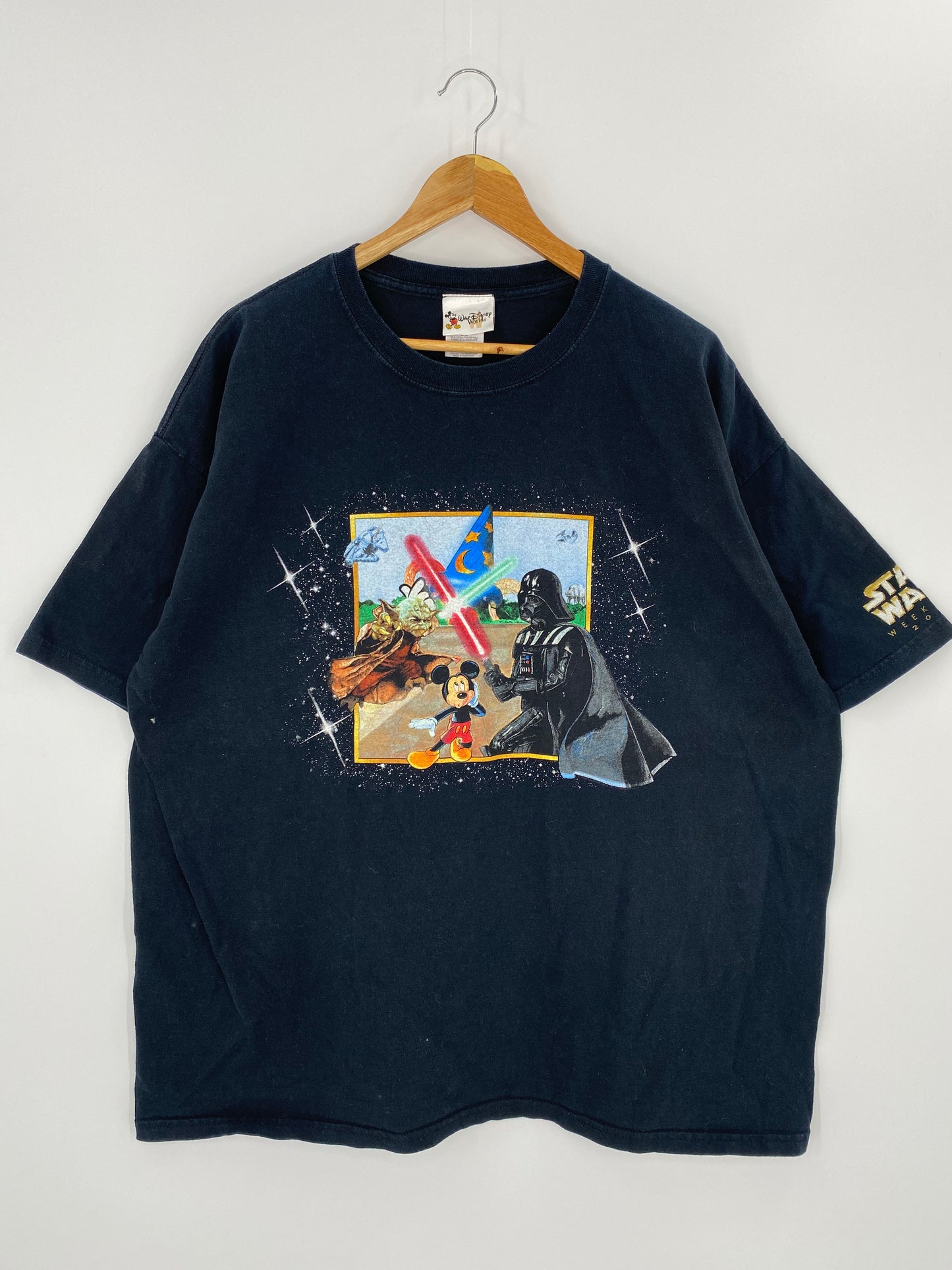 00’ DISNEY STAR WARS Size XXL Vintage T-shirt / 8331