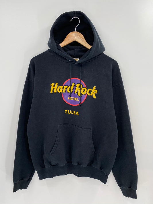 00' Hard Rock Size M Vintage Hoodie Sweat-Shirt / 7859