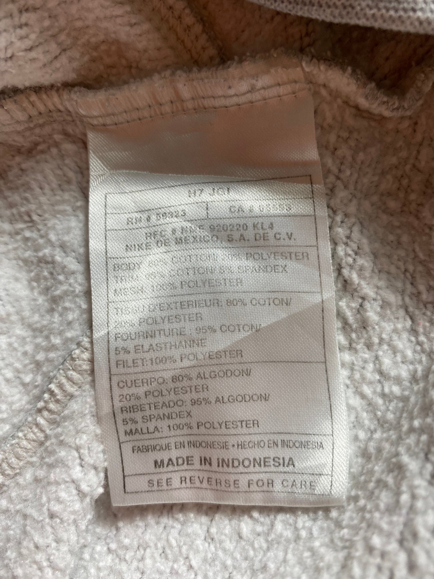 90’s NIKE Size Ladies L Vintage Short length Sweat-Shirts / K2847