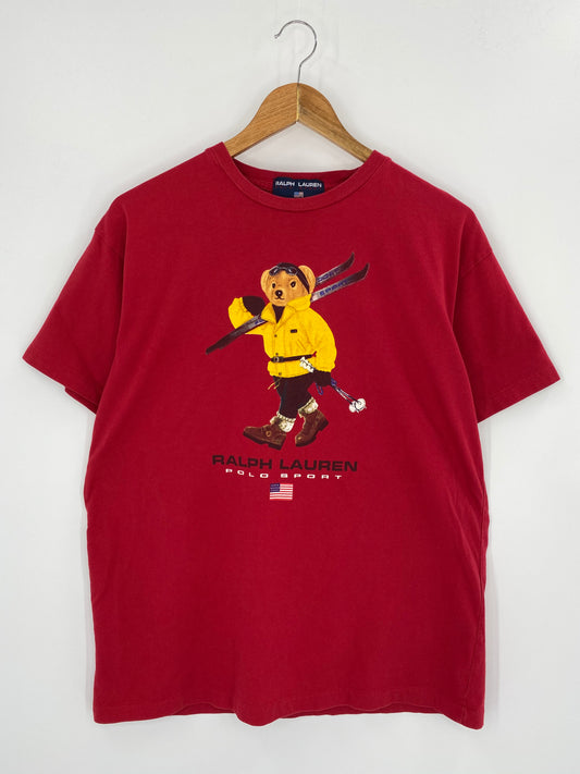 90’s Polo Sport Ralph Lauren Made in USA Size L T-Shirts / 7990