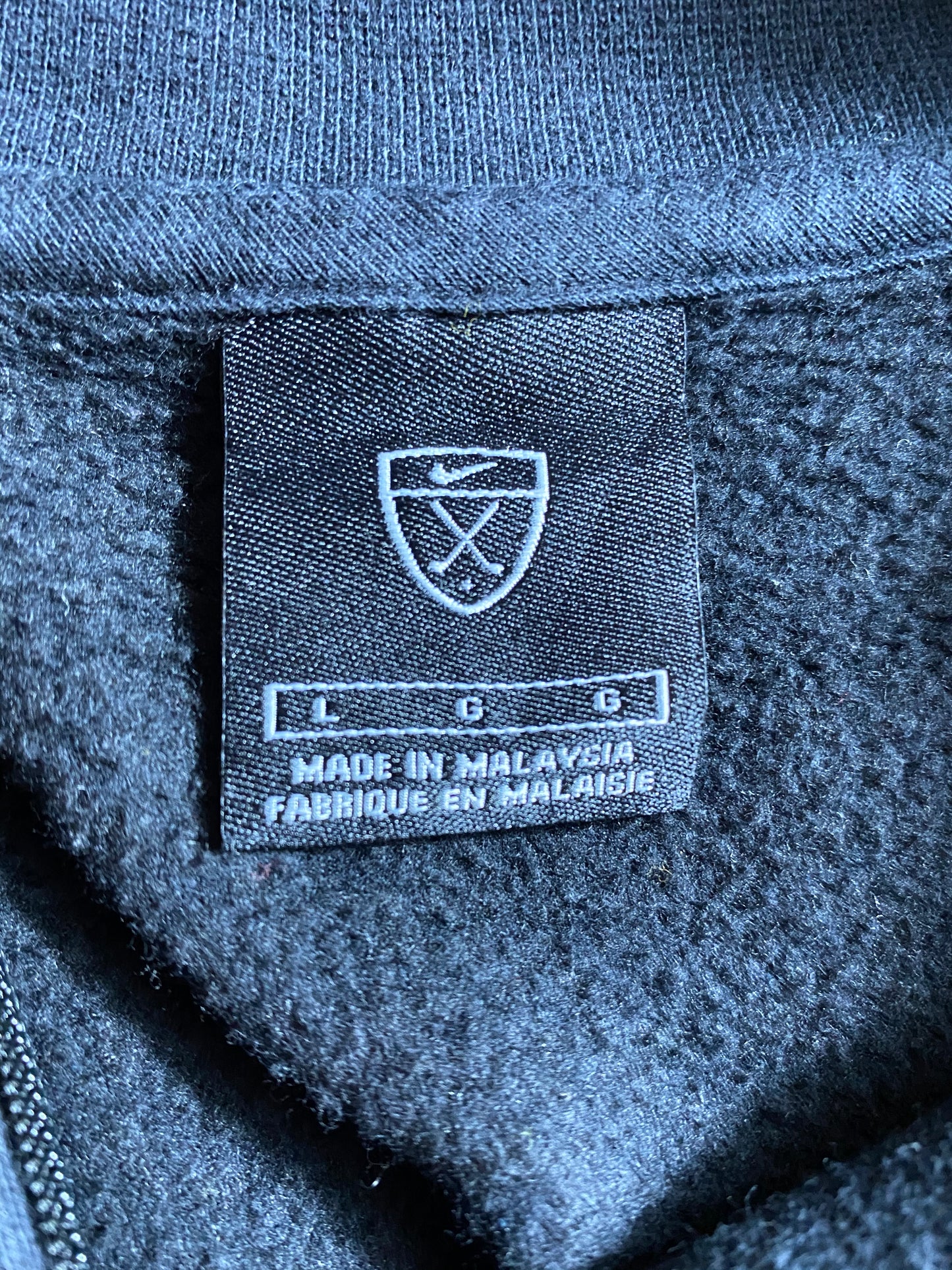 00’ NIKE GOLF Size L Vintage Half-zip Sweat-shirt / 7581