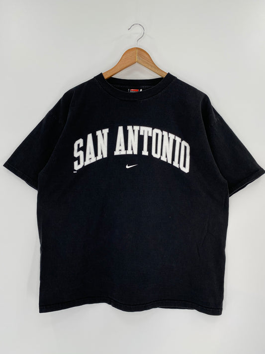 00’ NIKE SAN ANTONIO Size L Vintage T-shirt / 8604